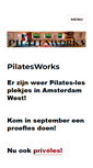 Mobile Screenshot of pilatesworks.nl