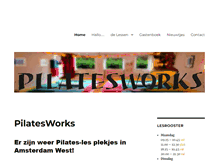 Tablet Screenshot of pilatesworks.nl